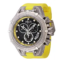 Relgio masculino reserva Subaqua Ocean Warrior Swiss ETA G10.212 calibre - 54 mm. Amarelo 45263
