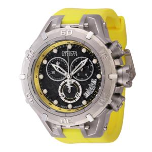 Relgio masculino reserva Subaqua Ocean Warrior Swiss ETA G10.212 calibre - 54 mm. Amarelo 45263