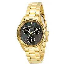 Relógio Feminino Angel com Mostrador Madrepérola, Invicta 31363, Dourado