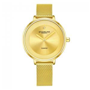 Relógio Feminino Stuhrling Sinfonia 3946 Quartzo 37mm, Dourado