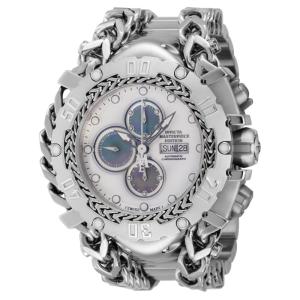 Relógio Masculino Automático feito na Suíça com Mostrador Madrepérola 58, Aço 44563