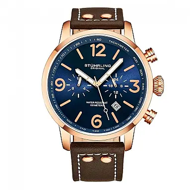 Relógio Masculino Stuhrling Aviador 45mm