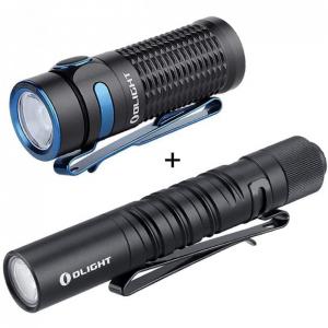 OLIGHT Lanterna 1200LM, Distancia 166 M, com USB, à Prova DÁgua IPX8, Preto