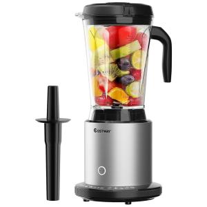 Liquidificador de Bancada 2L com 10 Velocidades, 1500W, 110v, COSTWAY, Prateado