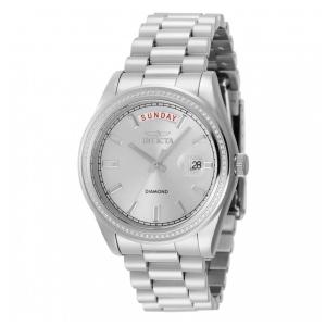Relógio Invicta Elite Diamond com 0,30 Quilates de Diamantes, Unissex, 38mm, Aço 48763