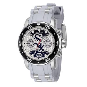 Relgio unissex MLB Chicago White Sox - 38 mm. Ao. Cinza 42863