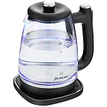 Chaleira Elétrica Panana, 1,8L, 1200W, Tampa Interna de Aço Inoxidável Removível para Limpeza Fácil, Desligamento Automático, Livre de BPA