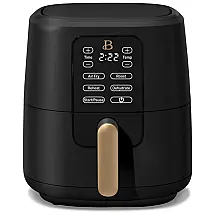 Generic Air Fryer 6 Litros com Tecnologia TurboCrisp, Display Digital e 1750 Watts - Black Sesame