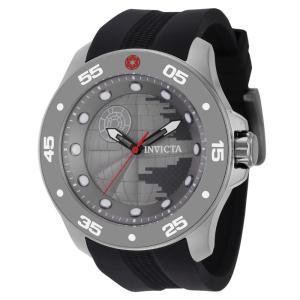 Relgio masculino estrela da morte de Star Wars - 50 mm. Preto 43073