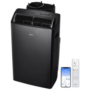 Ar Condicionado Portátil 12.000 BTU 10.000 BTU Cobre 41 m2, 110V, Midea Duo, Preto