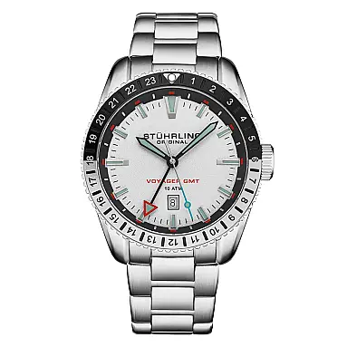 Relógio Masculino Stuhrling Voyager GMT