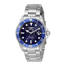 Relógio Feminino de Quartzo Pro Diver, Invicta 33273, Prata e Azul