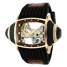 Relógio Masculino Vintage Automático Invicta, Marrom e Preto 35273