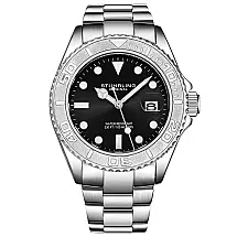 Relógio Masculino Stuhrling Oceana 3967.3 Quartzo 42mm, Prata