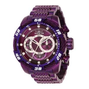Relógio Masculino Analógico de Quartzo 50mm, Invicta Speedway 40773, Roxo