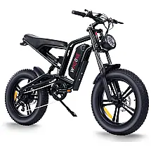 Bicicleta Elétrica para Adultos com Velocidade até 45 km/h, Alcance 75 km, 7 Velocidades e Bateria Removível de 48 V13 Ah, 750W, Windone E2