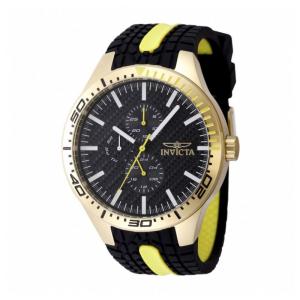 Relógio Masculino Invicta Racing 46mm Amarelo e Preto