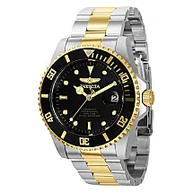 Relógio Masculino Automático Pro Diver, Invicta ZG36973, Prata, Dourado e Preto