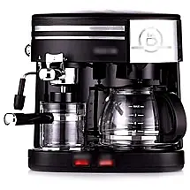 Cafeteira Elétrica Programável, 1500W, 110v, RAXINBANG, Preto
