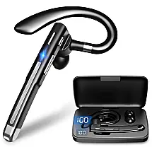 XVV Fone de Ouvido Bluetooth Sem Fio com Microfone para Chamadas, Preto, Conforto e Alta Qualidade de Som