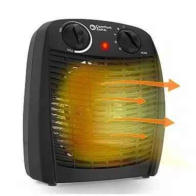 Aquecedor Pessoal Comfort Zone CZ45EBK