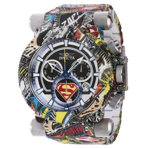 Relógio Masculino Analógico de Quartzo 51mm, Invicta DC Comics Superman 42083