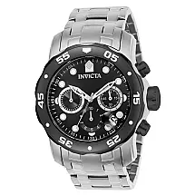 Relógio Masculino Pro Diver SCUBA, Invicta 17083, Prata e Cinza
