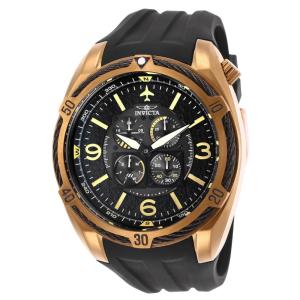 Relógio Masculino Analógico de Quartzo 50mm, Invicta Aviator 28083, Preto