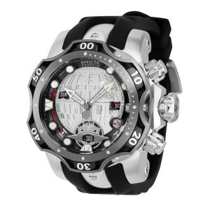 Relgio masculino calibre Star Wars Death Star suo Ronda Z60 - 52,5 mm. Ao. Preto 40483