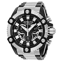 Relgio masculino calibre Ronda Z60 das Foras da Coalizo - 56 mm. Ao. Preto 25583