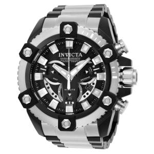 Relgio masculino calibre Ronda Z60 das Foras da Coalizo - 56 mm. Ao. Preto 25583