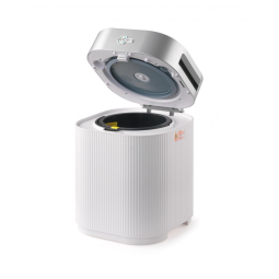 Composteira Elétrica de Cozinha 4L para Ambientes Internos e Externos com 3 Modos, Higienizador de Luz UV-C de Limpeza Automática