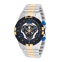 Relógio Masculino de Quartzo Corduba, Invicta 34983, Prata, Dourado e Azul
