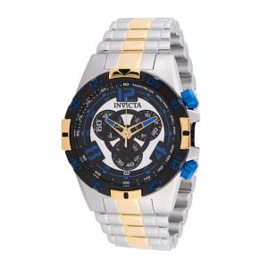 Relógio Masculino de Quartzo Corduba, Invicta 34983, Prata, Dourado e Azul