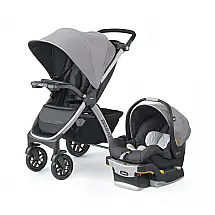Cadeirinha Chicco Bravo 3-em-1 Parker Sistema de Viagem com Base ISOFIX 1,8 a 13,6 kg