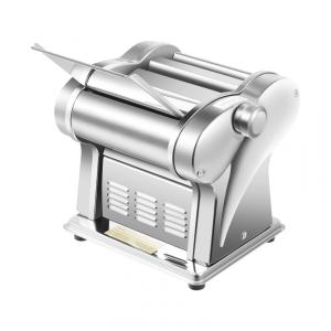 Máquina de Fazer Massa Elétrica Comercial, Rolo de Massa Elétrico, 6 Velocidades, Espessura Ajustável, Ideal para Fazer Massas e Noodles em