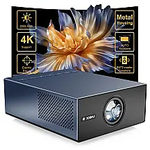 Projetor Portátil XIDU Naval 2000 ANSI 1080P Foco Elétrico Keystone Auto S31 105V