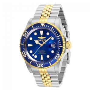 Relógio Masculino Automático Pro Diver, Invicta ZG30093, Prata e Dourado