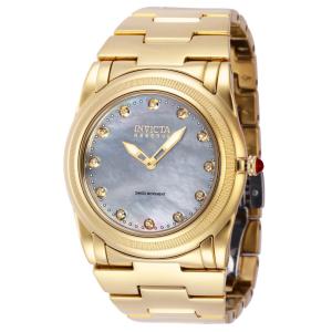 Relgio feminino Reserve Slim 0,05 quilates diamante suo Ronda 1062 calibre com mostrador em madreprola - 38 mm.