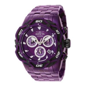 Relógio masculino Invicta Ripsaw , roxo 44093