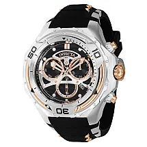 Relgio masculino S1 Rally Mammoth Swiss Ronda Z60 FE calibre - 54 mm. Ao. Preto 38093