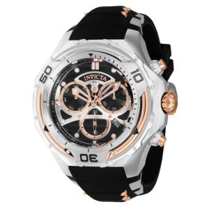 Relgio masculino S1 Rally Mammoth Swiss Ronda Z60 FE calibre - 54 mm. Ao. Preto 38093