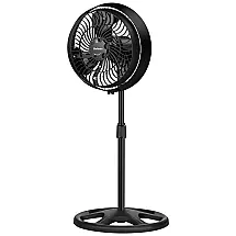 Ventilador de Nebulização Externa com Conexão de Mangueira, 3 Velocidades, 3 Níveis Névoa, Oscilação 80 e Altura Ajustável, 110V, HOLMES