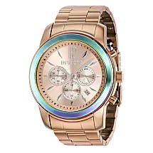 Relgio Masculino Invicta Especializado - 47mm Ouro Rosa ZG-40493, Design Arrojado e Sofisticado.