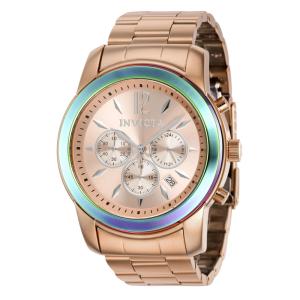 Relgio Masculino Invicta Especializado - 47mm Ouro Rosa ZG-40493, Design Arrojado e Sofisticado.