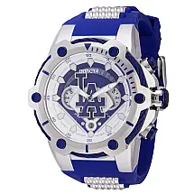 Relgio masculino MLB Los Angeles Dodgers - 51,5 mm. Ao. Azul 43493