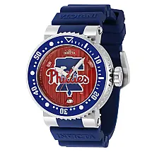 Relgio unissex MLB Philadelphia Phillies - 40 mm. Azul 42593