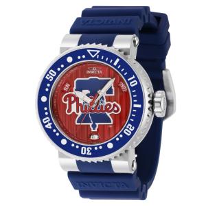 Relgio unissex MLB Philadelphia Phillies - 40 mm. Azul 42593