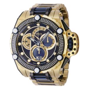 Relgio masculino Reserve Flying Fox 0,93 quilates diamante suo Ronda 8040.N calibre - 52,5 mm. Ouro. Preto. Azul