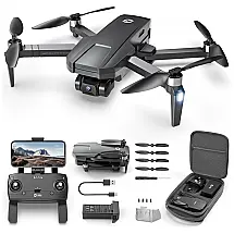 Drone Holy Stone HS720R com Gimbal de 3 Eixos e GPS para Adultos, Câmera 4K EIS FPV RC, Quadricóptero Dobrável com Alcance de Transmissão de